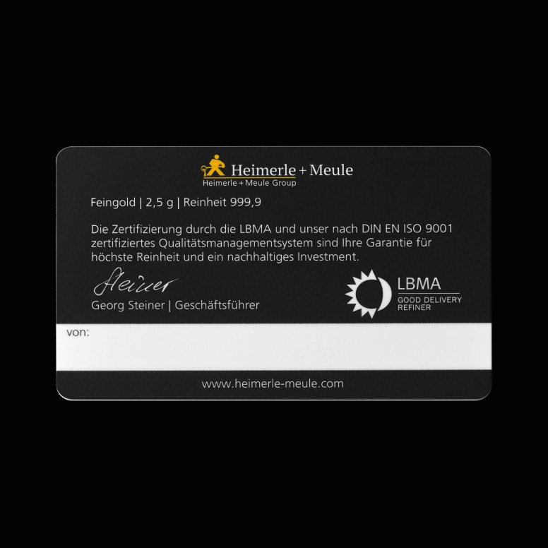 FineCard 2,5 g - Alles Gute