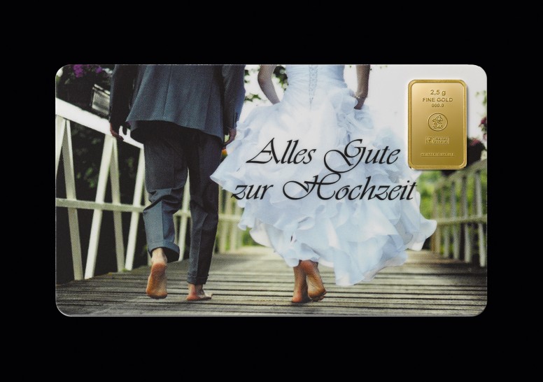 FineCard 2,5 g - Hochzeit